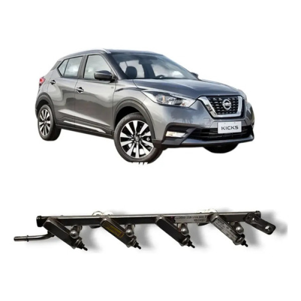 Flauta Bico Injetor Nissan Kicks 2017 2021 Original