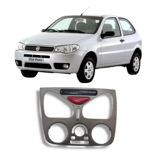 Moldura Acabamento Painel Fiat Palio 2004 2012 Original Preto