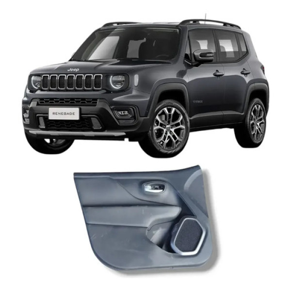 Forro Porta Dianteira Esquerda Renegade 2016 2024 Original