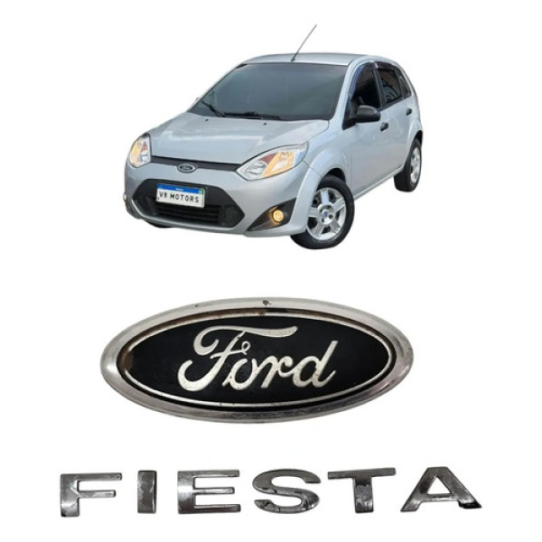 Emblema Ford Fiesta 2007 2012 Original