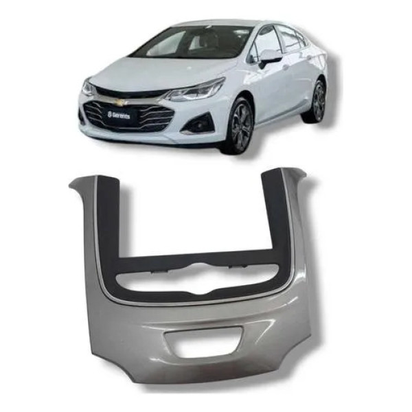 Moldura Painel Multimídia Gm Cruze 2017 2022 Original  Preto
