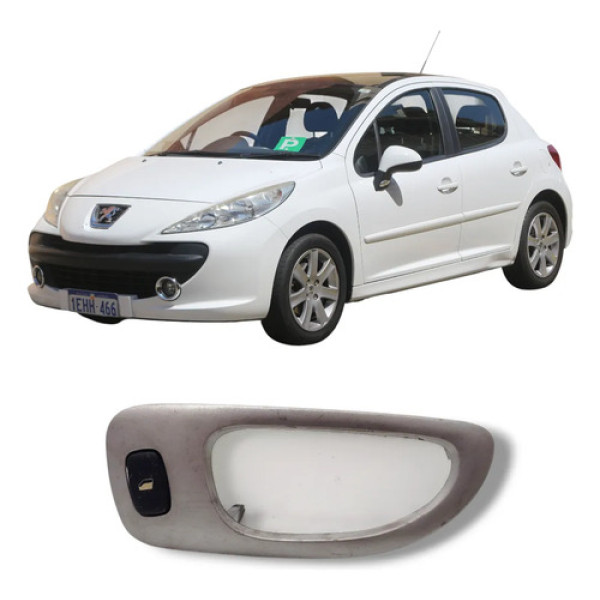 Botão Vidro Traseiro Peugeot 307 2007 2012 Original