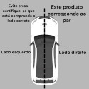 Suporte Maçaneta Externa Traseira Direita Gm Onix 2020 2025 Traseira