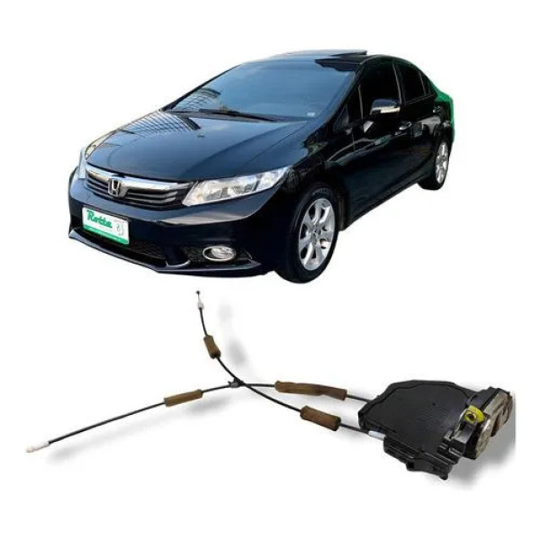Fechadura Porta Traseira Esquerda Civic G9 2012 2013 A 2016