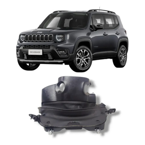 Moldura Capa Coluna Direção Jeep Renegade 2016 2024 Original