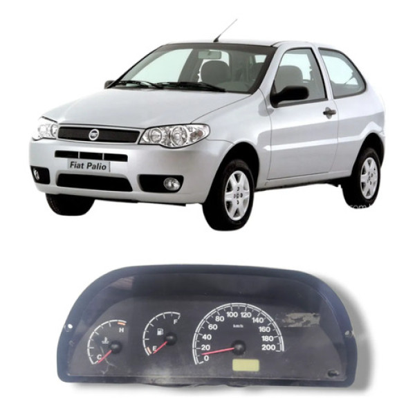 Painel Instrumentos Fiat Palio 2004 2012 Original Preto
