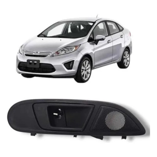 Maçaneta Interna Dianteira Dire Fiesta 11 19 Ecosport 13 21  Preto
