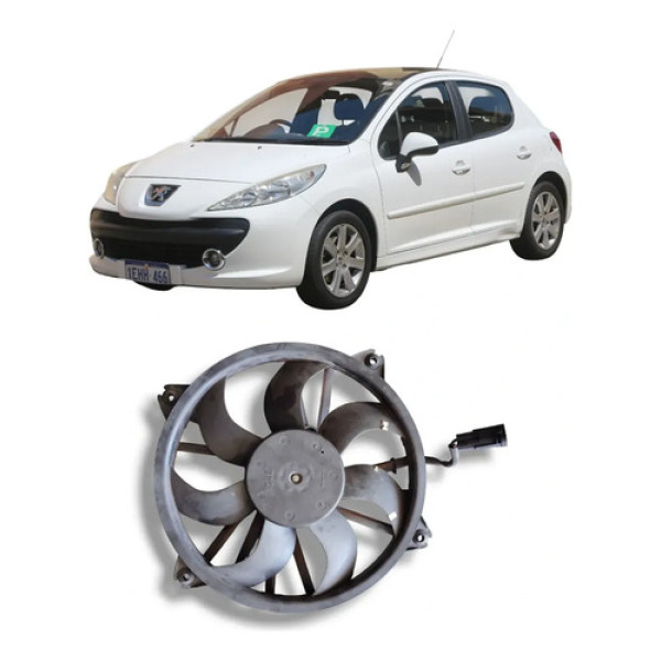 Ventoinha Radiador Água  Peugeot 307 1.6 2007 2012 Original