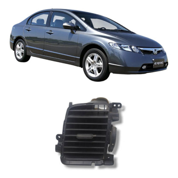 Difusor Ar Esquerdo Honda Civic 2007 2011 Original