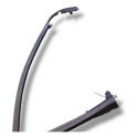 Moldura Porta Dianteira Esquerda Chevrolet Cruze 2012 2016 Preto