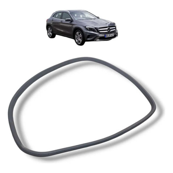 Borracha Porta Traseira Direita Mercedes Gla 200 2015 2018 Preto