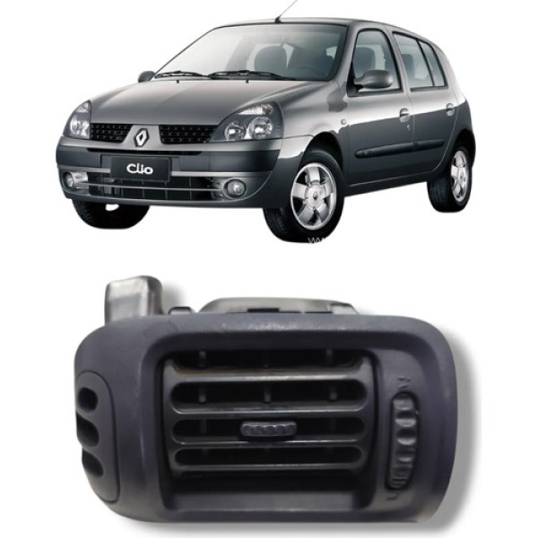 Difusor Ar Esquerda Renault Clio 2000 2011 Original