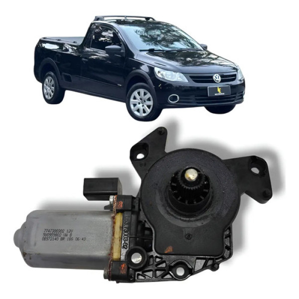 Motor Máquina Vidro Dianteiro Esquerdo Vw Saveiro 2008 2012