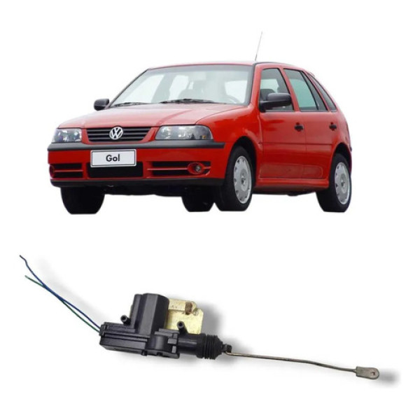 Trava Elétrica Porta Malas Vw Gol G3 1999 A 2005 Original Preto