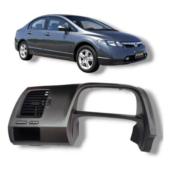 Acabamento Painel C/difusor Ar Honda Civic G8 Original