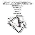 Chicote Porta Dianteira Esquerda Chevrolet Cruze Original