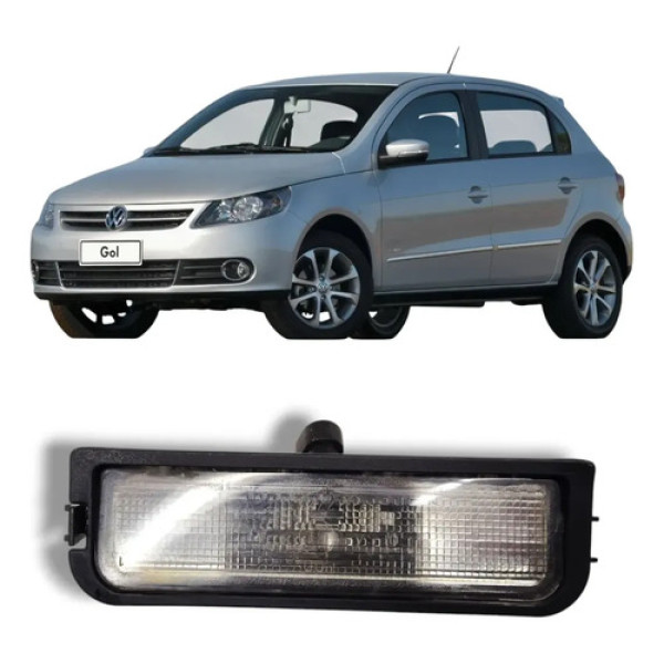 Luz Traseira Placa Vw Gol G5 2009 2012 Original