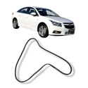 Borracha Guarnição Dianteira Esquerda Gm Cruze 2012 2016