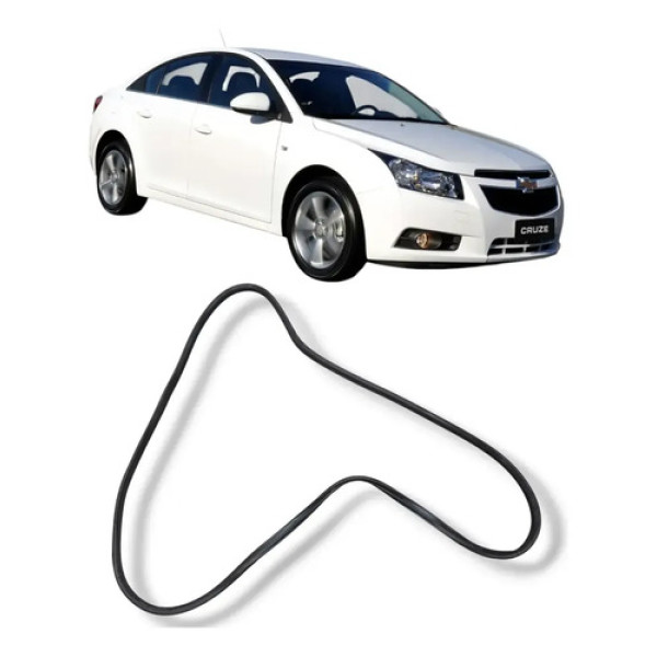 Borracha Guarnição Dianteira Esquerda Gm Cruze 2012 2016