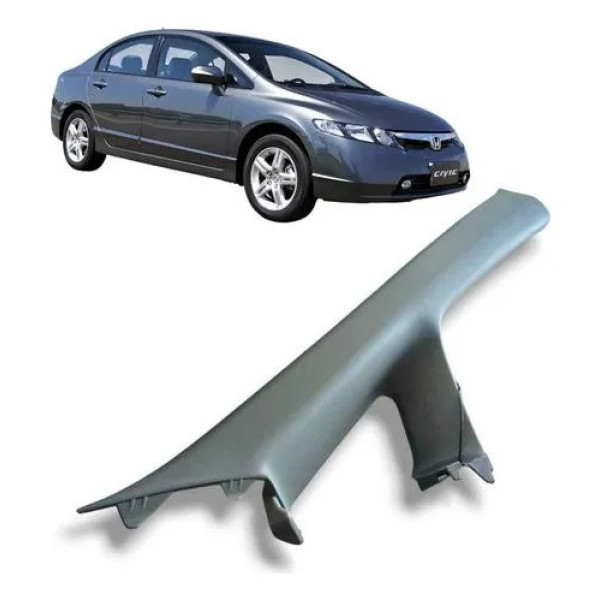 Acabamento Coluna Dianteira Direta Honda Civic G8 Original