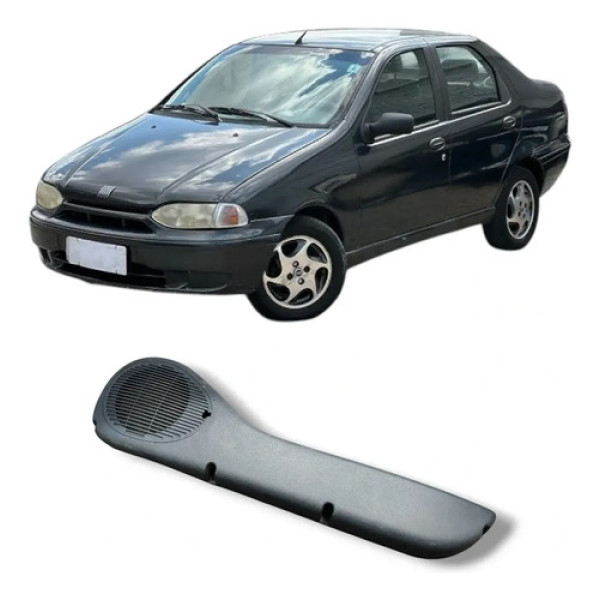 Porta Objetos Porta Dianteira Direita Fiat Palio Siena 96 02 Cinza-escuro