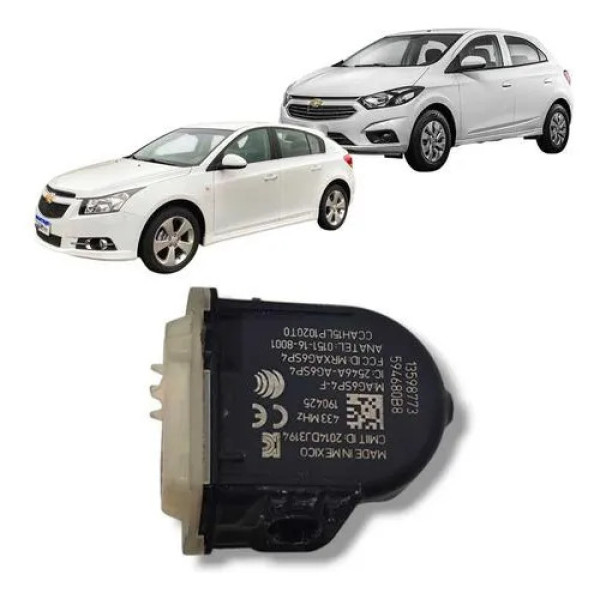 Sensor Pressão Tpms Gm Chevrolet Onix Cruze S10 Original