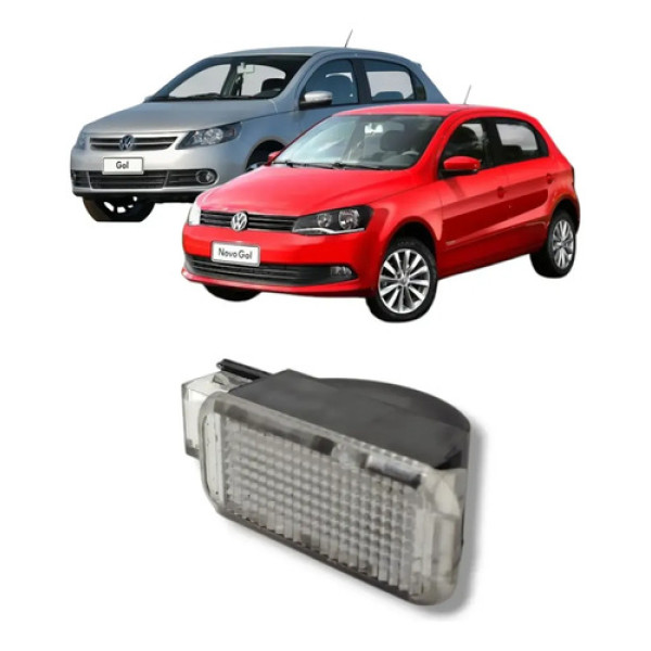 Luz Placa Vw Gol G5 G6 2008 2016 Original