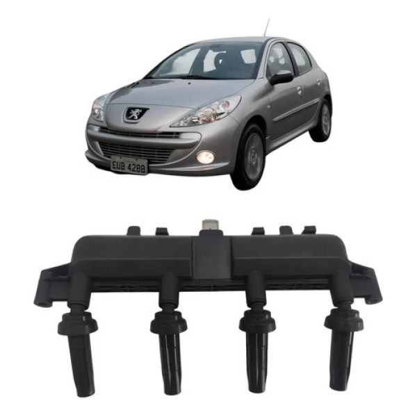 Bobina Ignição Peugeot 206 207 208 Hoggar C3 1.4 1.5 03/21