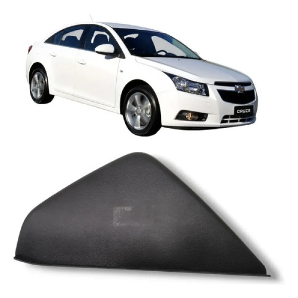 Acabamento Moldura Esquerdo Chevrolet Cruze 2012 2016 Cinza