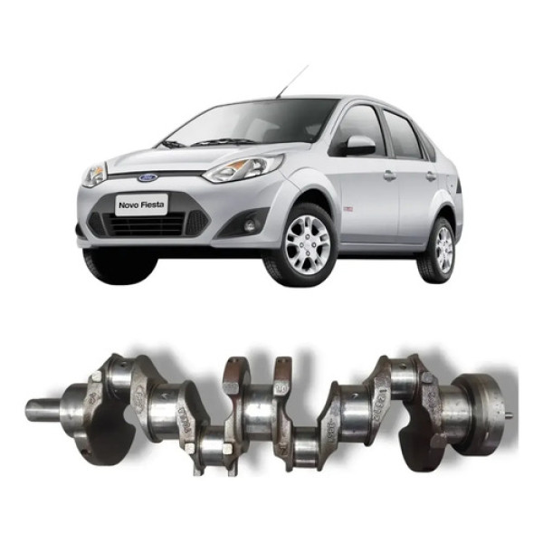 Virabrequim Fiesta Ecosport Courier Ka Focus 1.6 8v Zetec