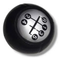 Manopla Bola Câmbio Chevrolet Astra 2002 2012 Original Preto