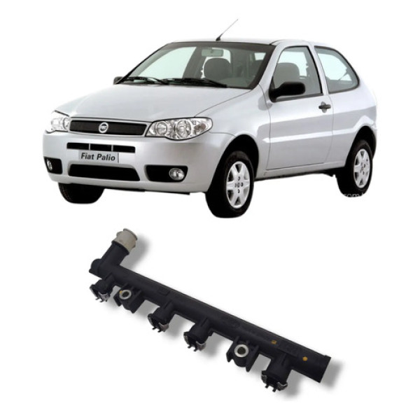 Flauta Bico Injetor Fiat Palio Siena Uno 2002 2012 Original