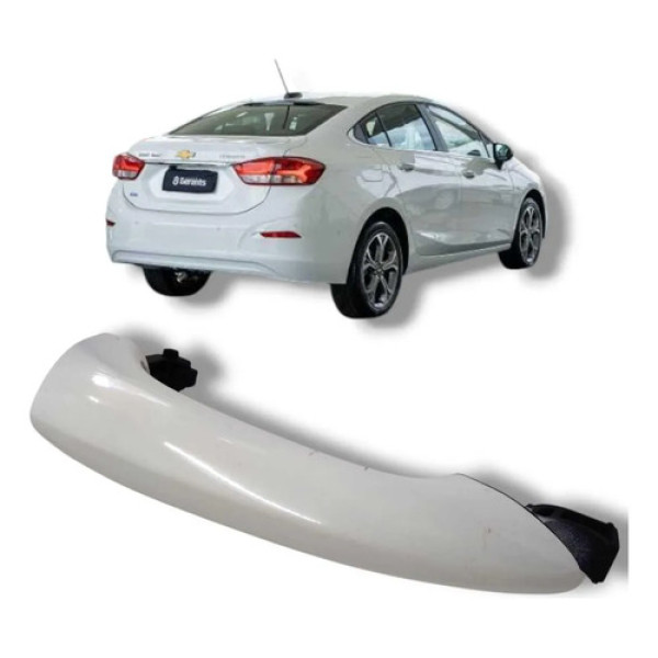 Maçaneta Ext. Porta Diant/tras Direita Cruze 17/23 S/botão Branco Dianteira/traseira