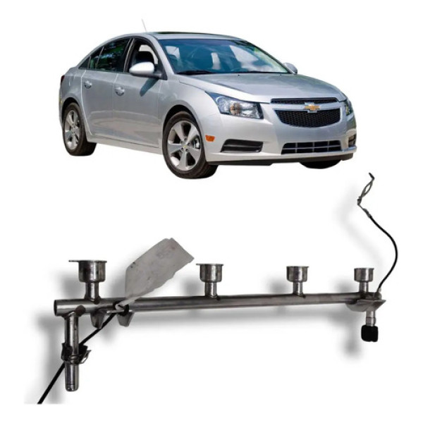  Flauta Injeção Bicos Chevrolet Cruze Lt 1.8 Original 