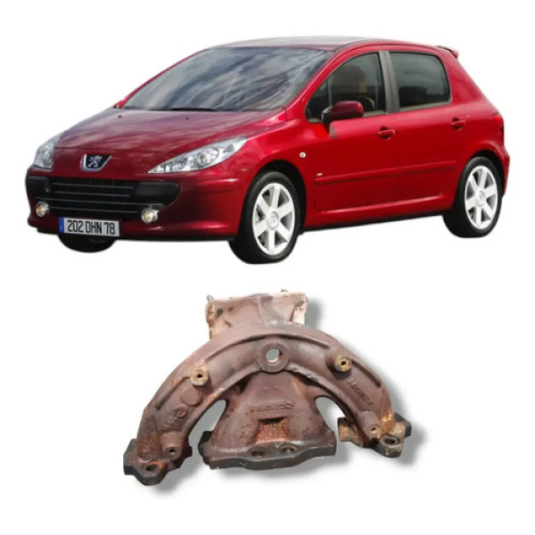 Coletor Escape Peugeot 206 207 307 2008 C4 C3 Cactus 1.6 16v