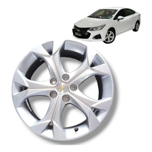 Roda Liga 17 Chevrolet Cruze 2022 Original  Prateado