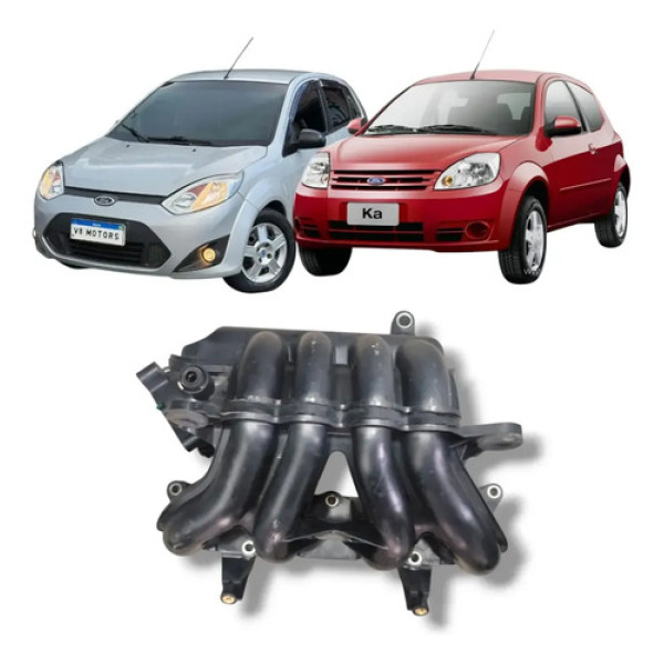 Coletor Admissão Ford Ka Fiesta 1.0 2004 2013