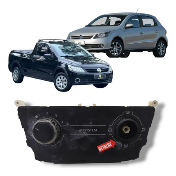 Comando Ar Forçado Simples Gol Saveiro Voyage G5 2009 A 2012