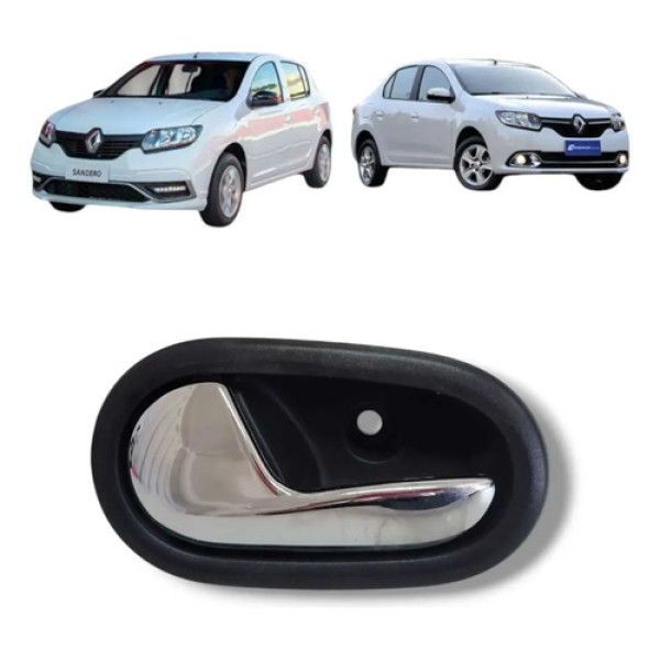 Maç Int. Diant/tras Esq Sandero Logan Megane Duster Master.. Prateado Dianteira