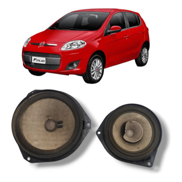 Par Alto Falante Fiat Palio Essense 2016 A 2021 Original Preto