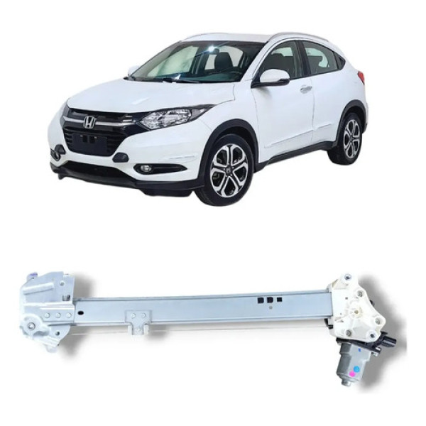 Máquina De Vidro Porta Traseira Esquerda Hr-v 2016 A 2021