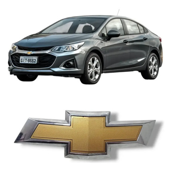 Emblema Dianteiro Gm Cruze 2017 2023 Original