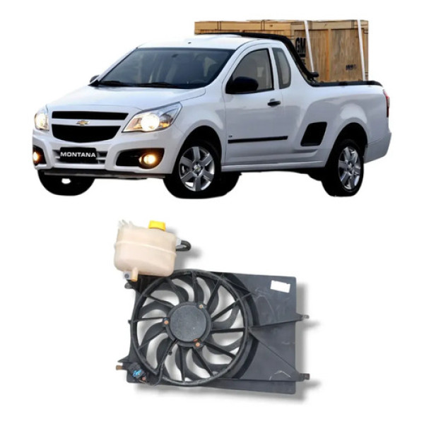Ventoinha Defletor Radiador Água Gm Montana 2009 2014