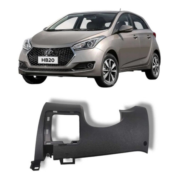 Acabamento Inferior Painel Hyundai Hb20 2013 A 2019 Original Preto