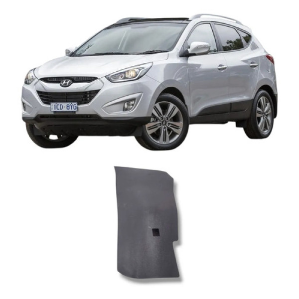 Acabamento Console Painel Direito Hyundai Ix35 2011 2015 Preto