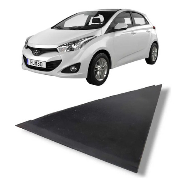 Acabamento Externo Traseiro Direito Hyundai Hb20 2013 A 2019 Preto
