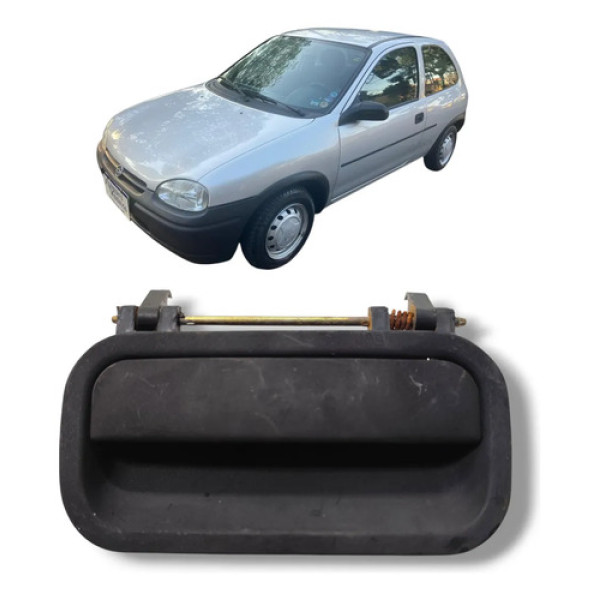 Maçaneta Ext. Tras Ld Corsa/classic 94/10 Vectra Astra 94/96 Preto Traseira