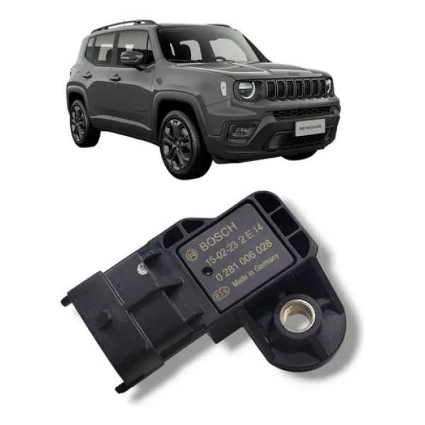 Sensor Map Pressão Jeep Renegade Diesel 2016 2020