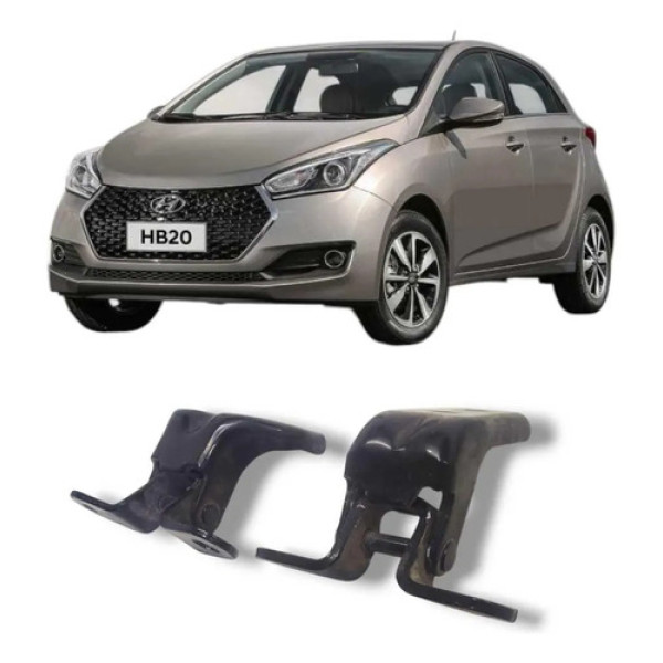 Dobradiças Porta Dianteira Direita Hyundai Hb20 2013 A 2019