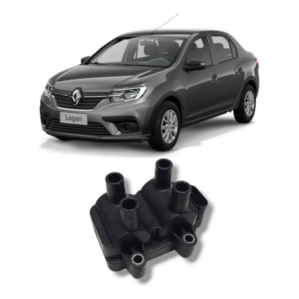 Bobina Ignição Sandero Logan Symbol 1.6 8v 2008 A 2017